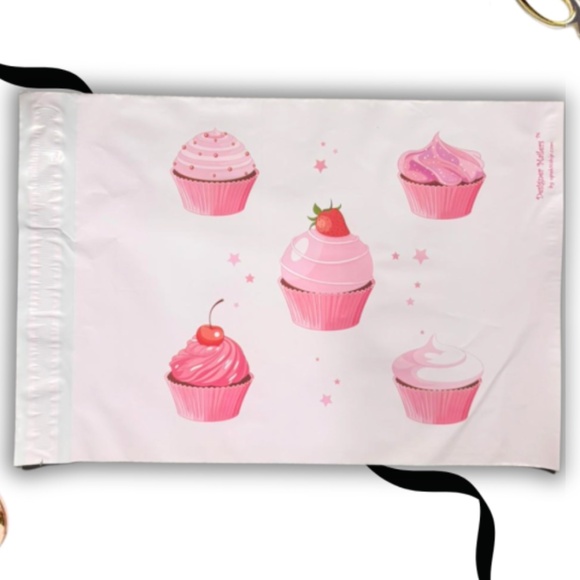 50 Cupcakes Poly Mailers 10x13 - Picture 1 of 1